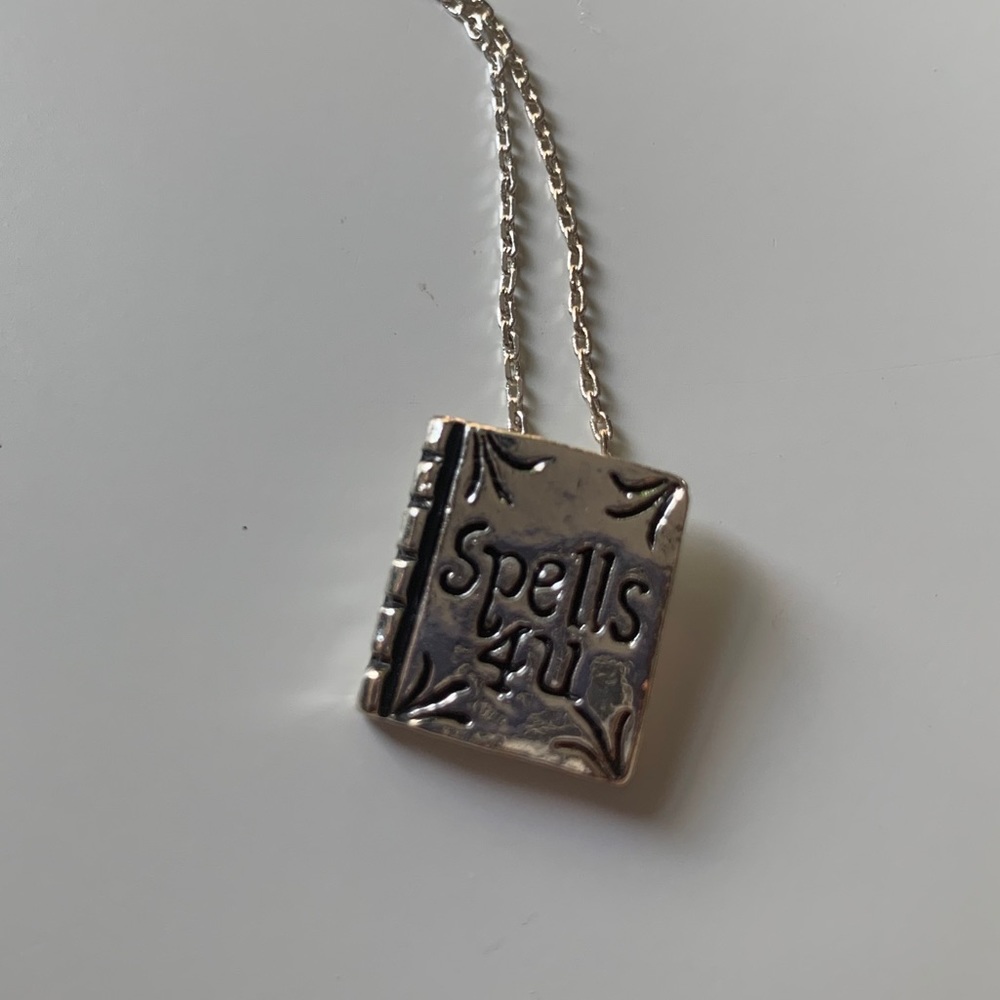 Spell book Necklace